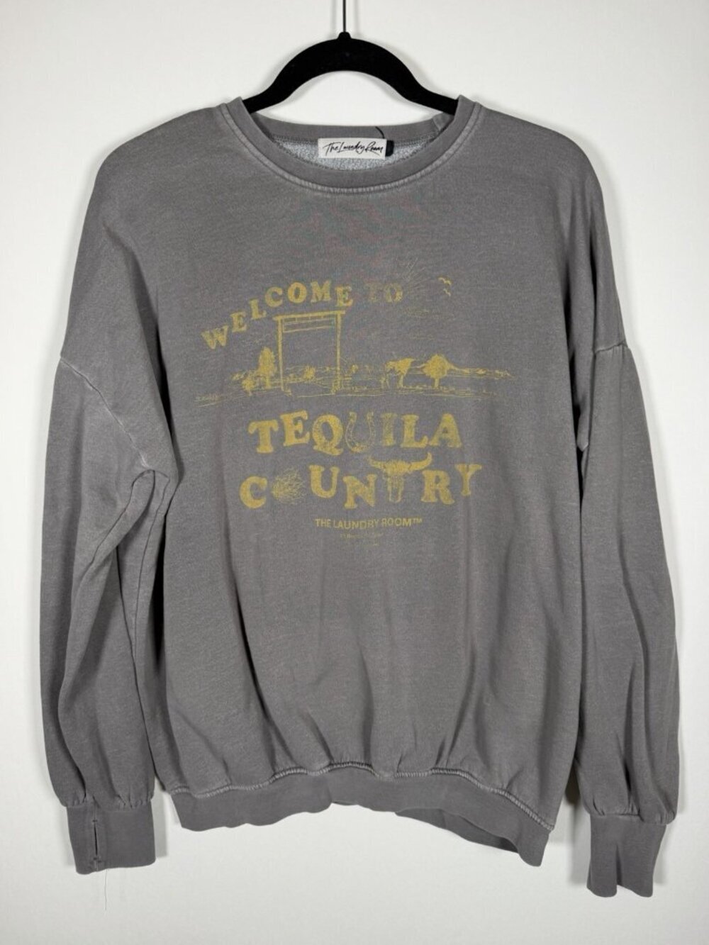 The Laundry Room Tequila Country Jump jumper vintage-washed rodeo S oversized
